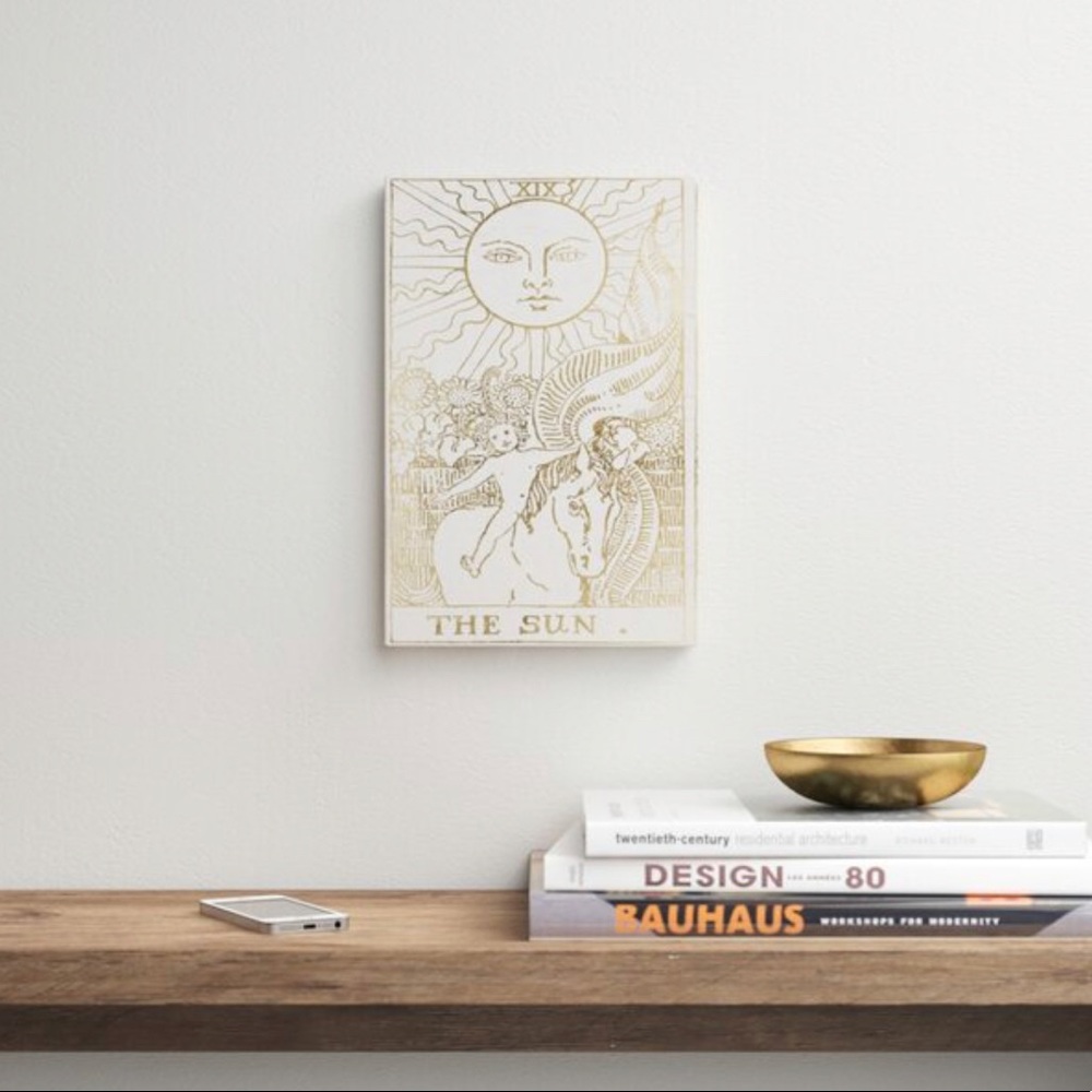 OLIVER GAL TAROT Sun & Moon Luxe tarot canvas art